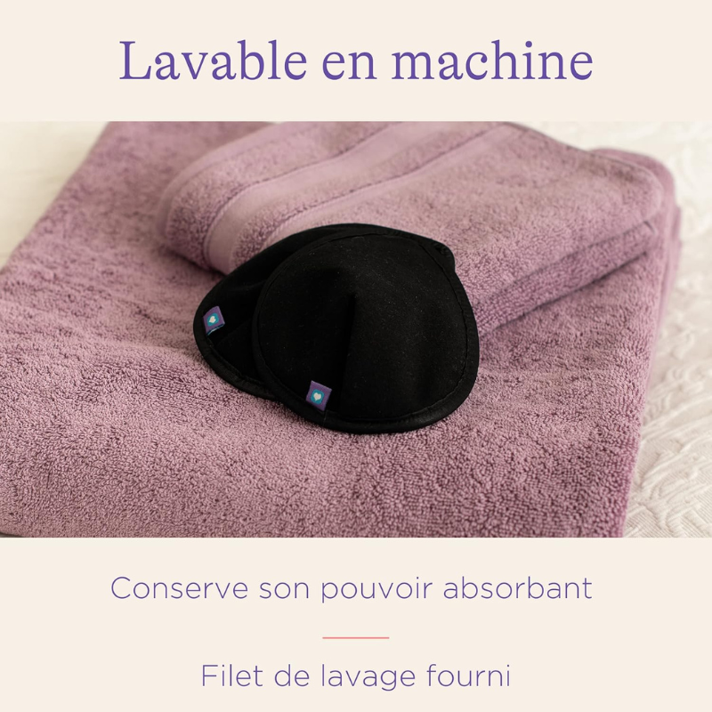 Lansinoh I Coussinets d&#039;allaitement lavables couleurs 8 Pc