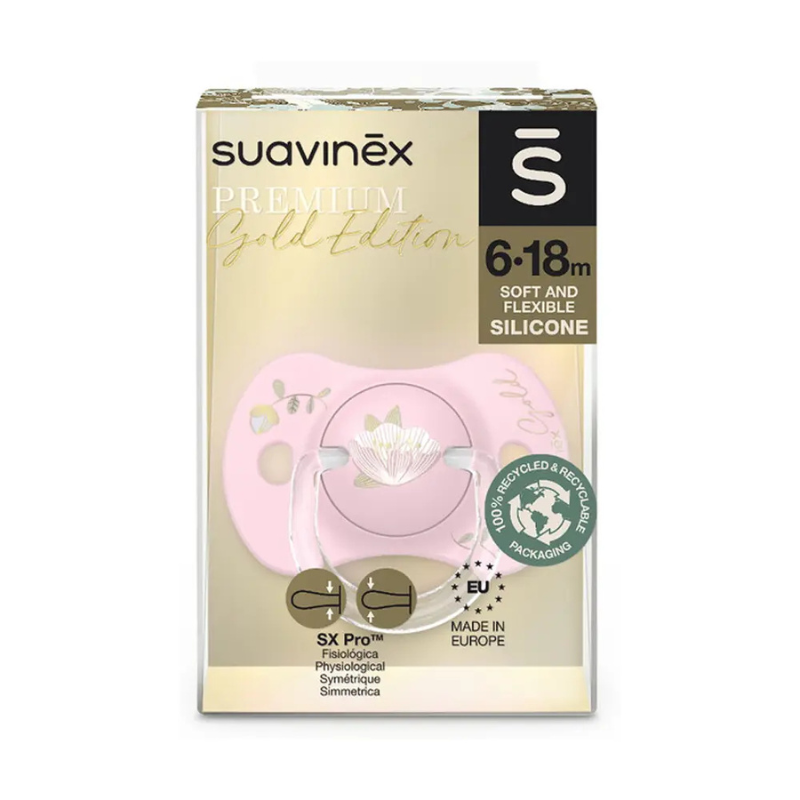 Suavinex Sucette Premium SX Pro Rose - 6-18M