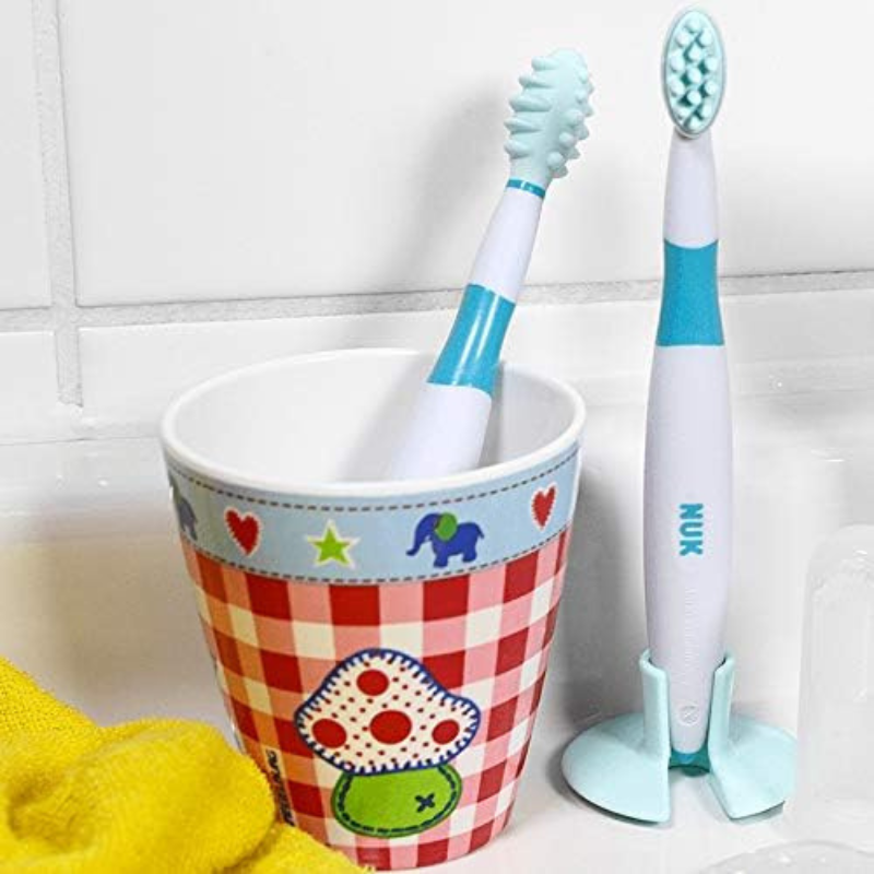 Nuk Set de brosses à dents éducatives 6m+