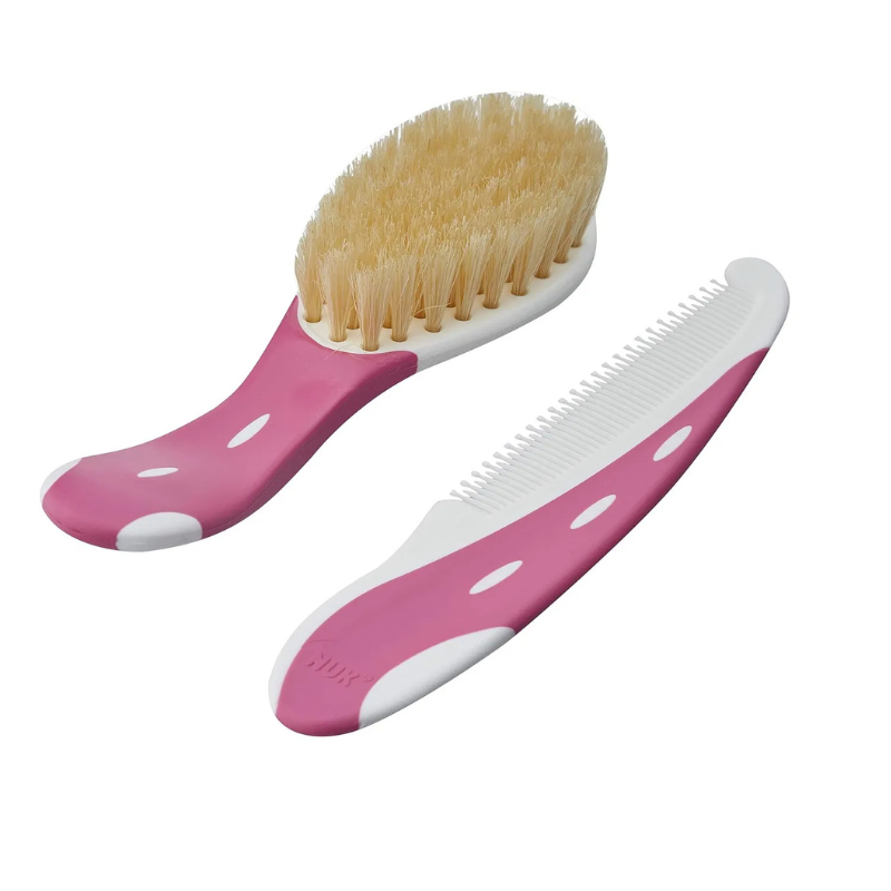Nuk Brosse à cheveux bébé avec peigne