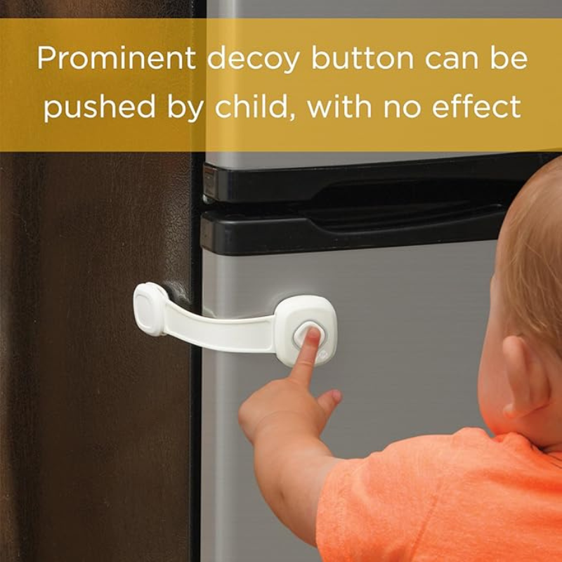 Serrure d&#039;armoire coulissante en plastique Safety 1st Outsmart