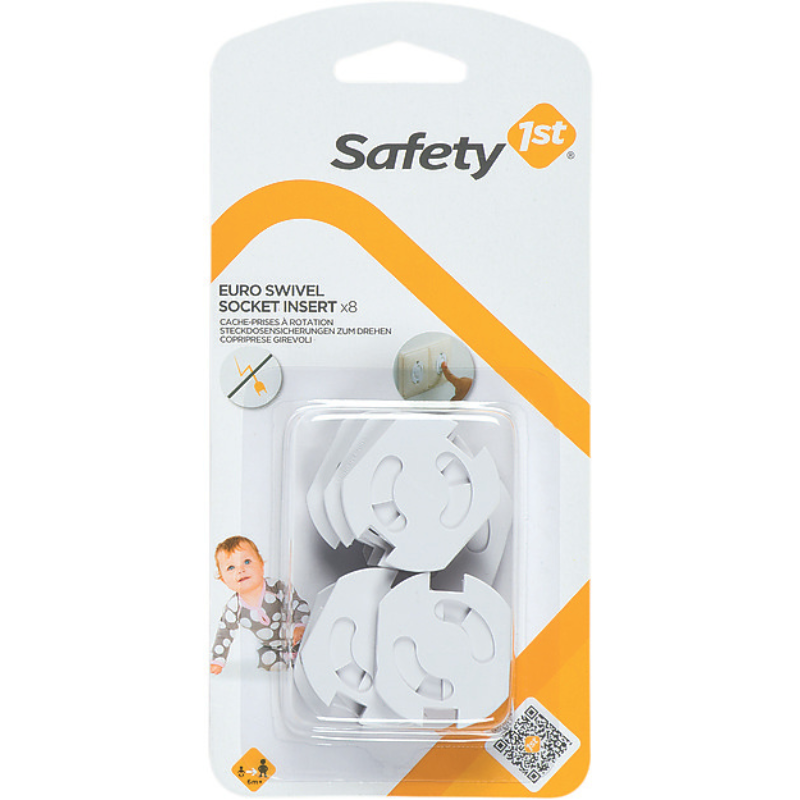 SAFETY 1ST 8 cache-prises à rotation