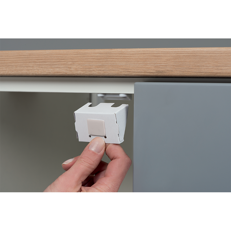 Serrure de tiroir Safety 1st  - 7 pièces – Blanc