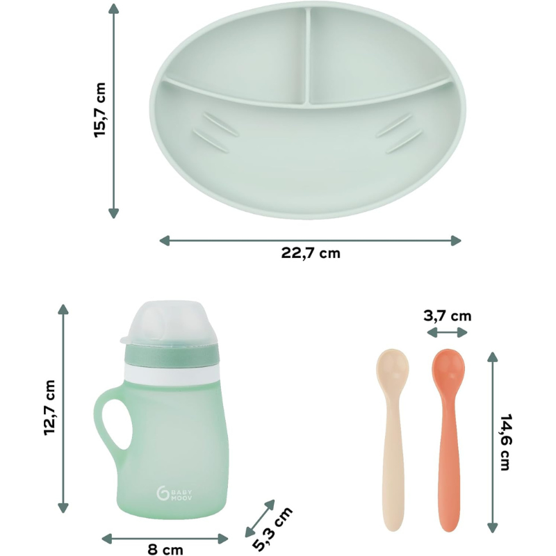 Babymoov Set Repas GROW&#039;ISY