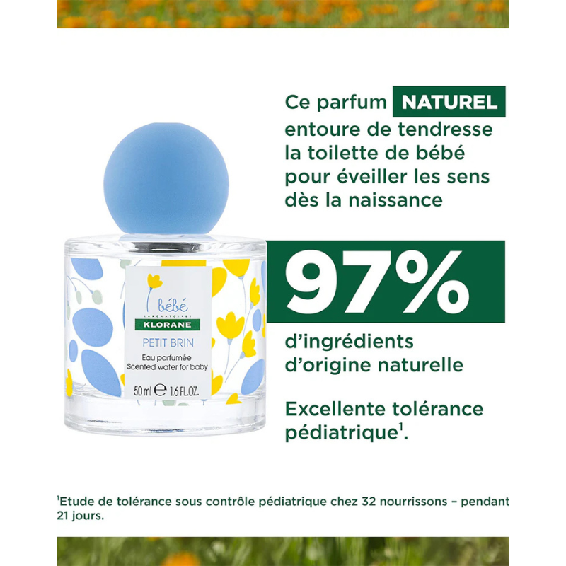 Klorane Bébé Petit brin Eau parfumée - 50ml