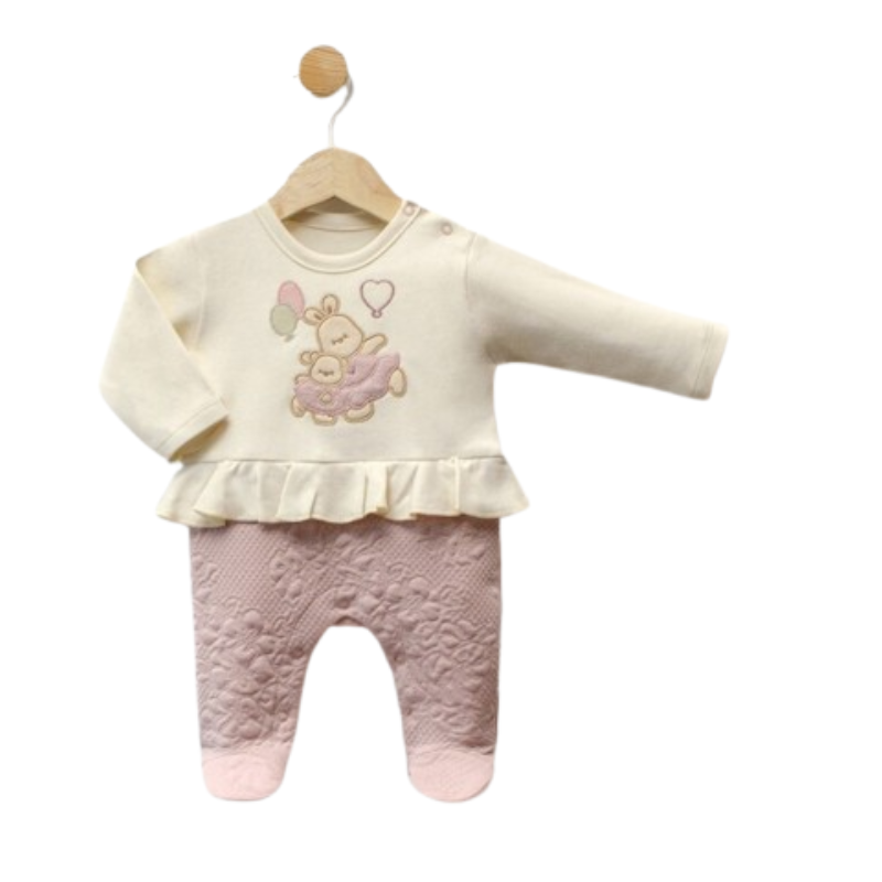 Grenouillère bébé fille nouveau-né 0-6 mois Flexi Baby -252315