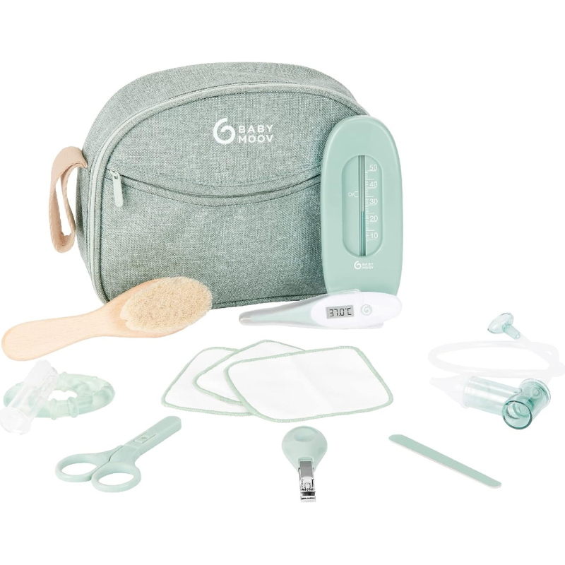 Babymoov Trousse de Soin Bébé EcoResponsable - 10 Accessoires