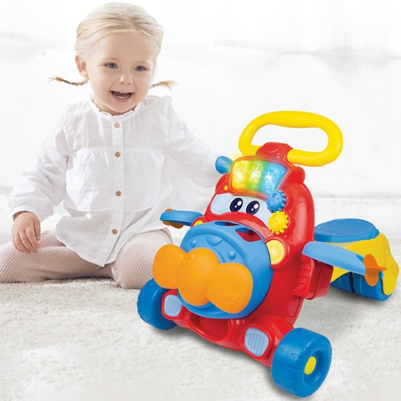 Véhicule porteur Junior Jet 2 en 1 - winfun