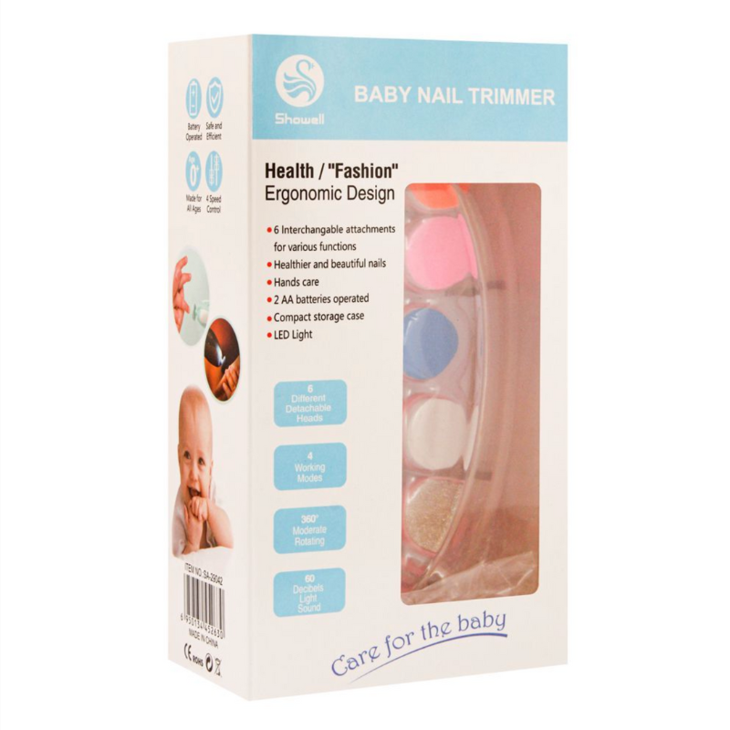 Showell Coupe-ongles pour bébé - Rose