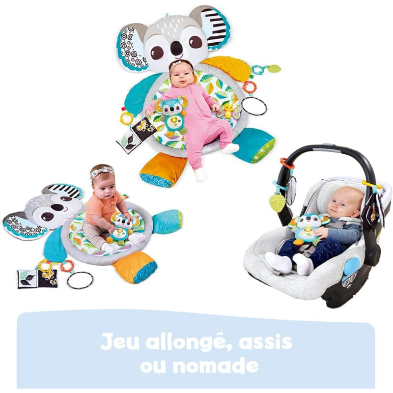 VTech - Tapis d&#039;éveil Koala câlin -  jouet d&#039;éveil