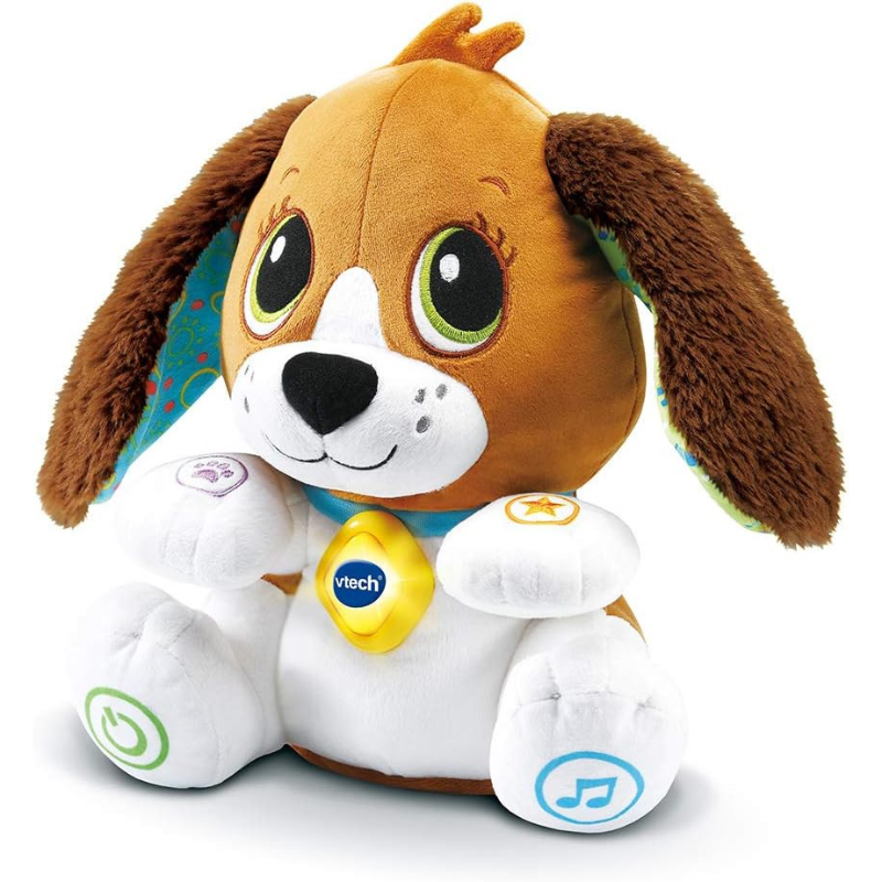 VTech -Toutou Parle avec Moi- Jouet Chien Interactif Qui Répète
