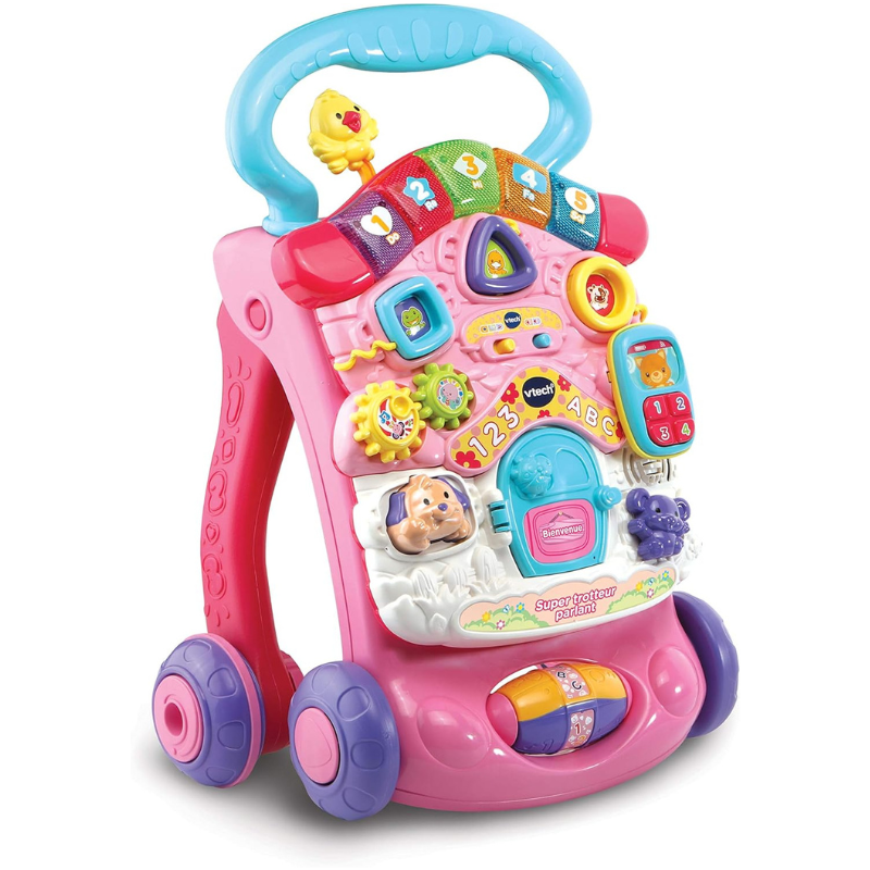 VTech - Super Trotteur Parlant Rose