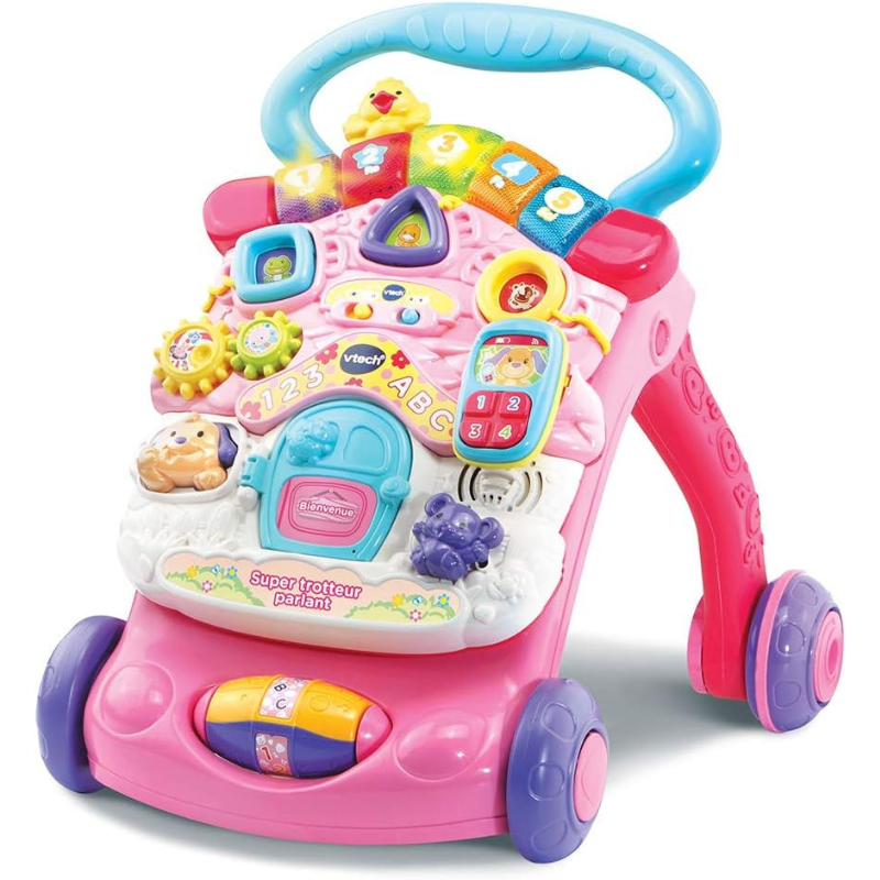 VTech - Super Trotteur Parlant Rose