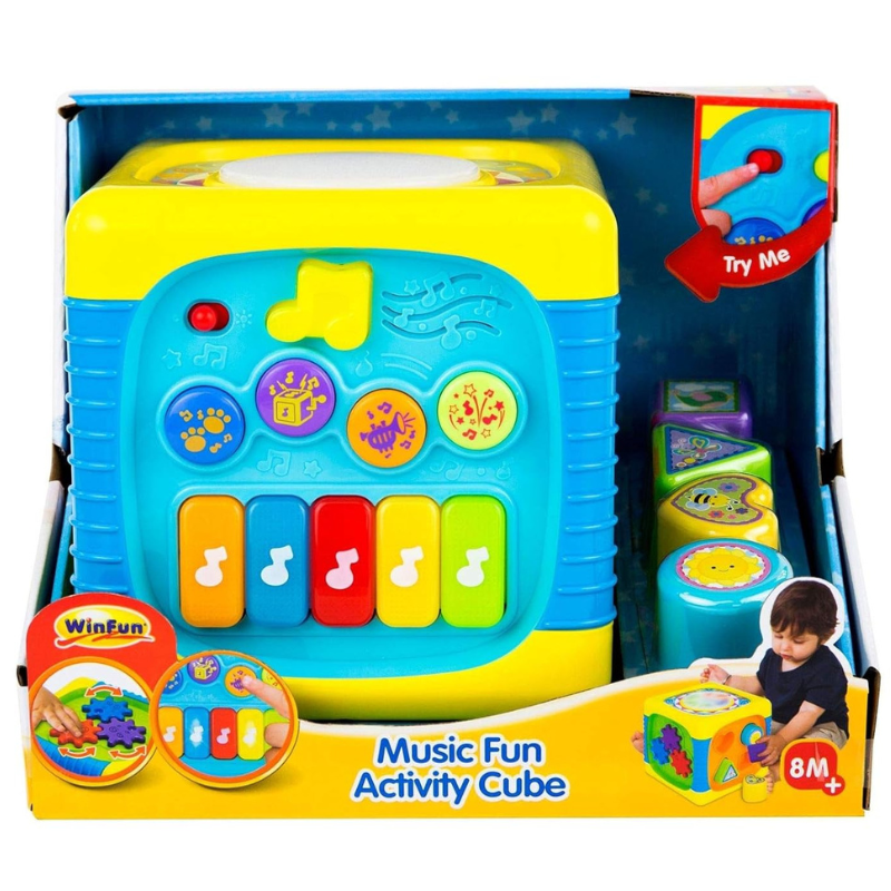 Cube d’activités musicales amusantes – winfun