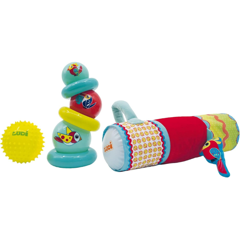 LUDI - Coffret Sensoriel D&#039;Éveil Bébé