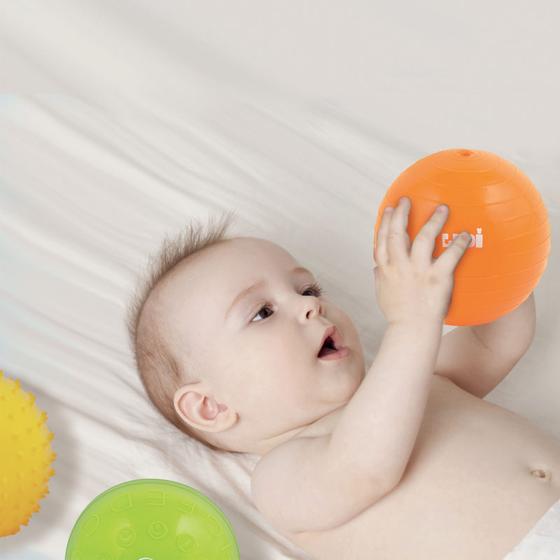 LUDI - Coffret De 3 Petites Balles Sensorielles