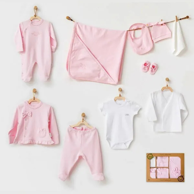 Andywawa Coffret nouveau-né  10 pièces de sortie d&#039;hôpital pour pour bébé fille