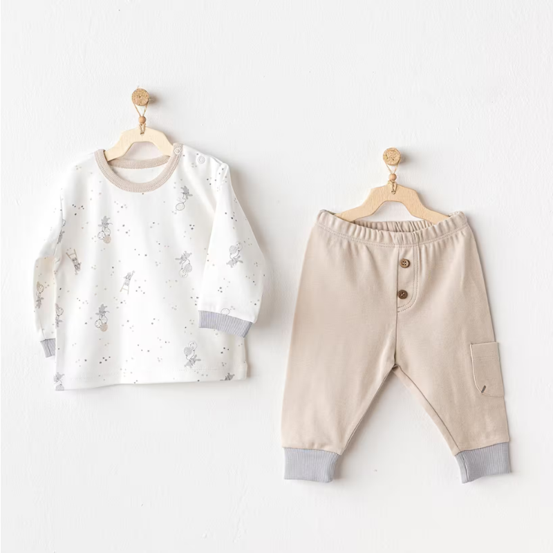 Andywawa Ensemble 2 pièces pour bébé garçon