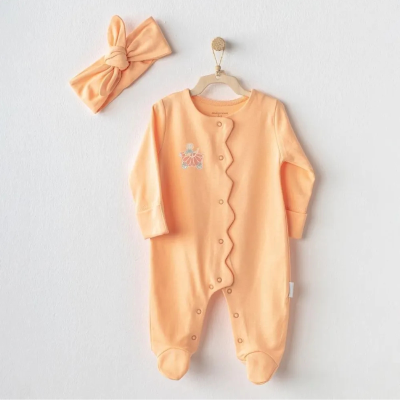 Andywawa Salopette bébé  saumon