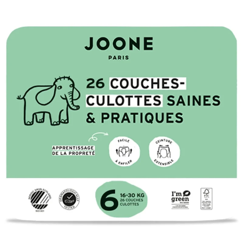 Couches-Culottes Bébé 16 – 30 kg Taille 6 JOONE PARIS