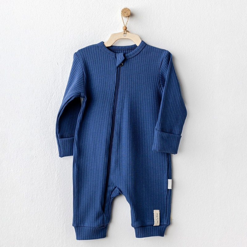Andywawa Combinaison bébé basique Bleu