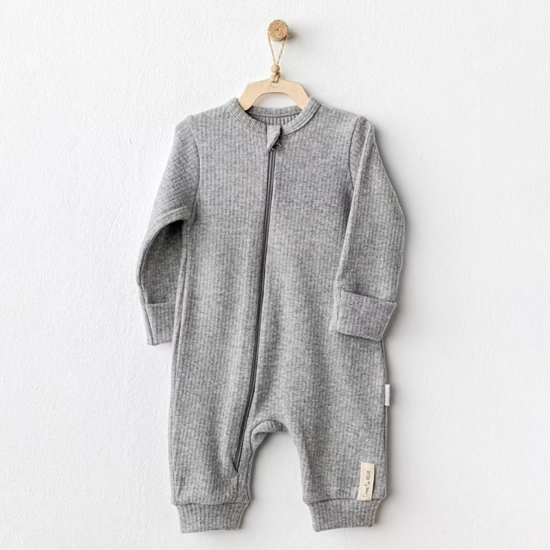 Andywawa Combinaison bébé basique Gris