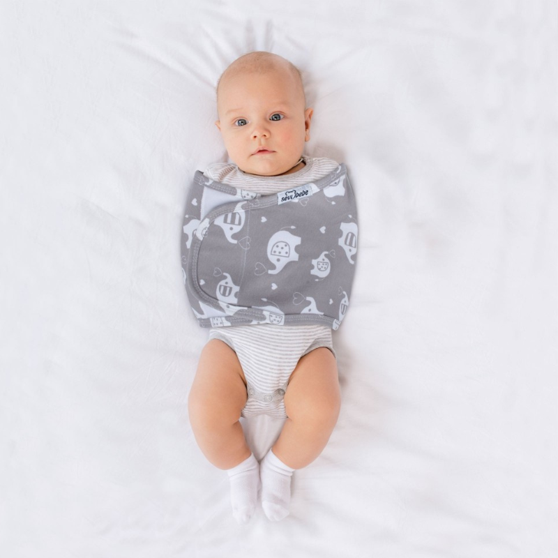 Sangle d&#039;emmaillotage pour bébé 0-3 mois