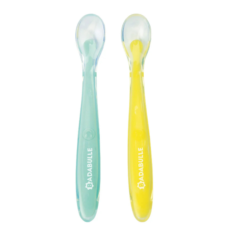 Badabulle Lot de 2 Cuillères Bébé 3m+