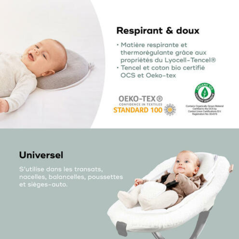 Support de tête morphologique et respirant - Babymoov