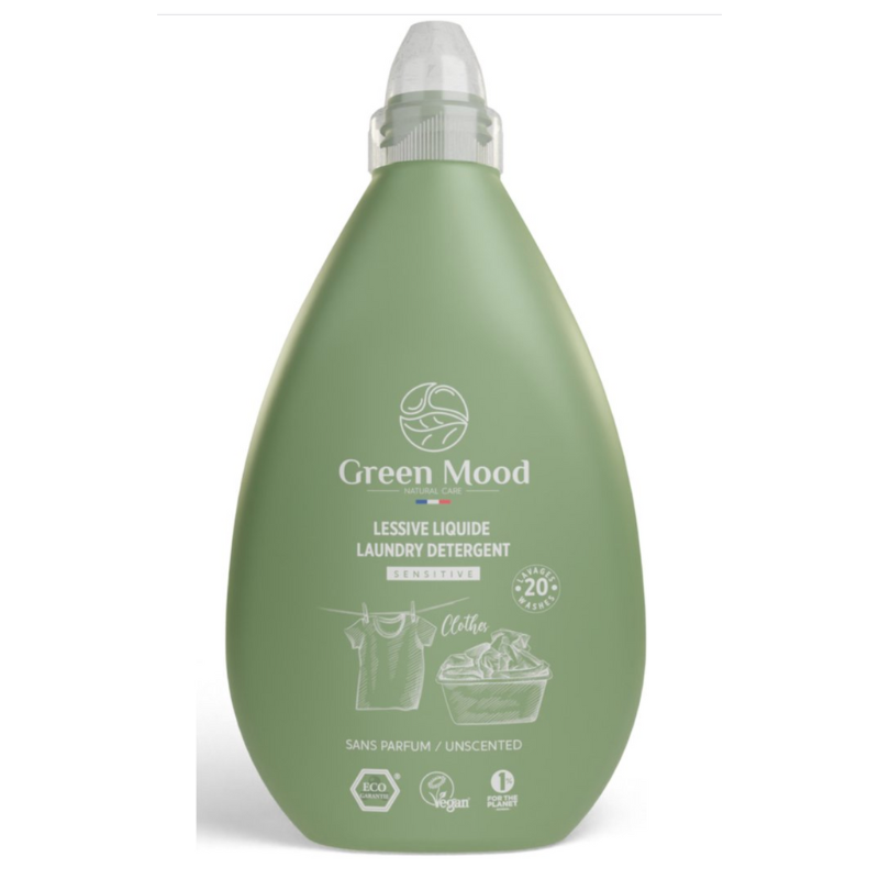 Lessive non parfumée 1000 ml - GREEN MOOD