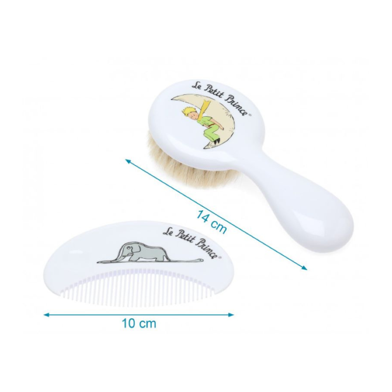 KIOKIDS Peigne et Brosse Naturel le Petit Prince