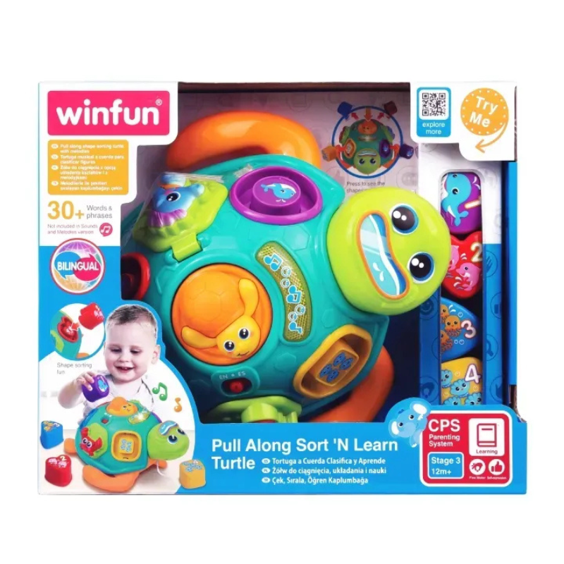 Tortue Winfun à tirer et à trier