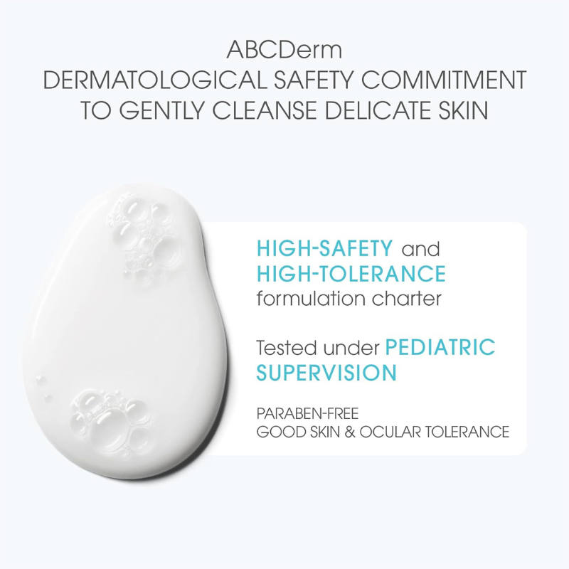 ABCDerm Cold-Cream Crème lavante 1L Sans savon – Peaux normales à sèches