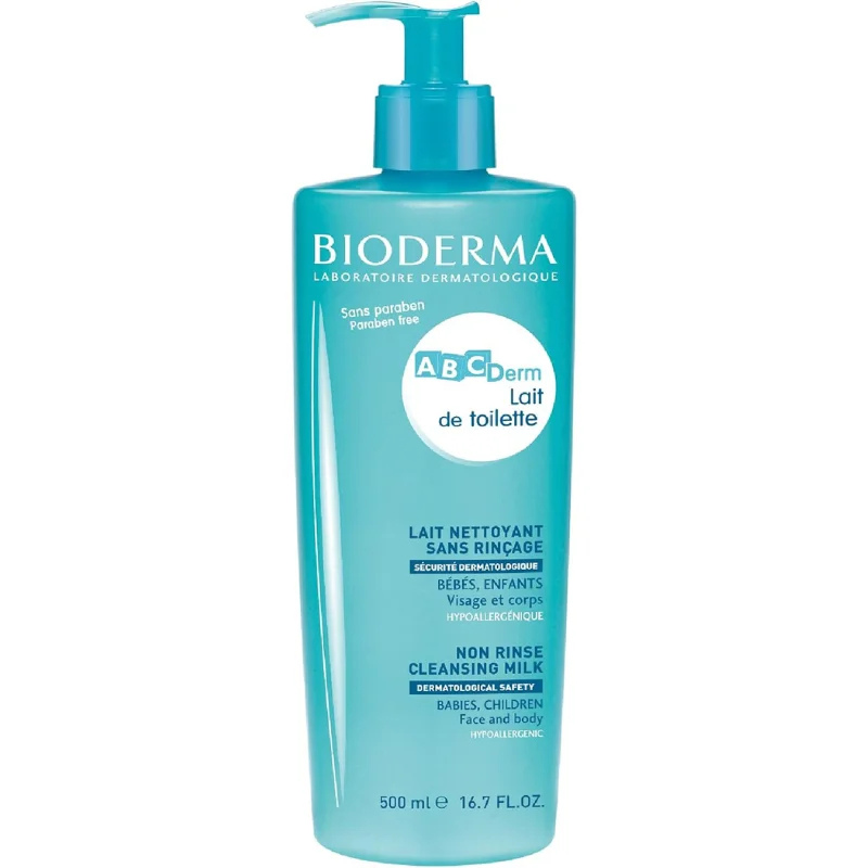xx ABCderm Lait de toilette bioderma 500 ml