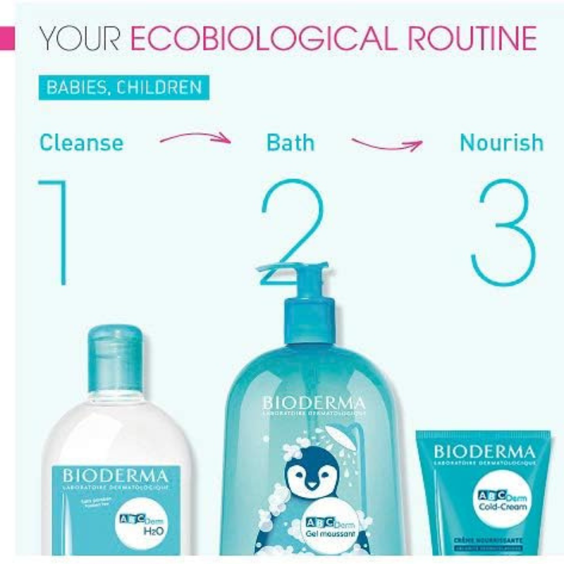 ABCderm Lait de toilette bioderma 500 ml