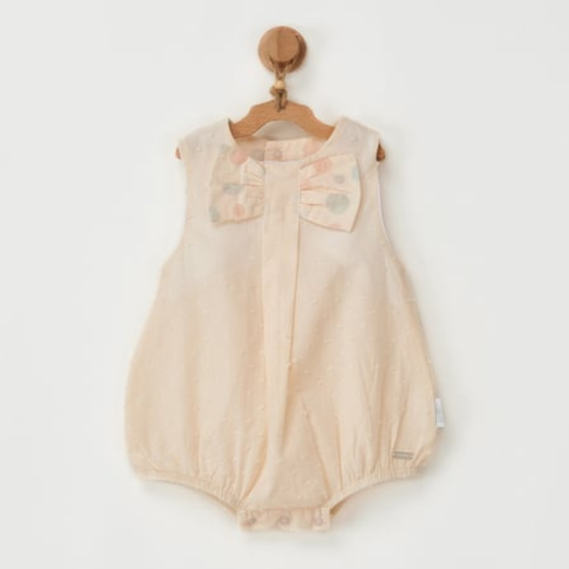 xx Andywawa Ac22655 Combinaison bébé à pompons Crème vanille