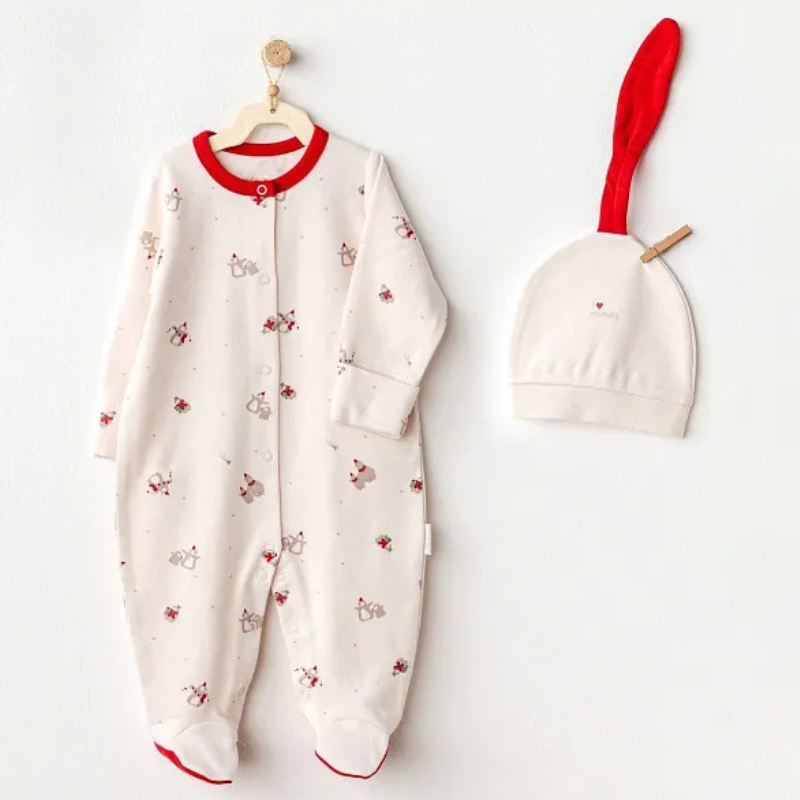 xx Andywawa Ensemble barboteuse bébé Pingouin