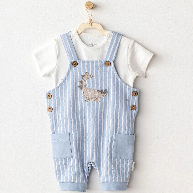 Andywawa Ensemble salopette bébé garçon