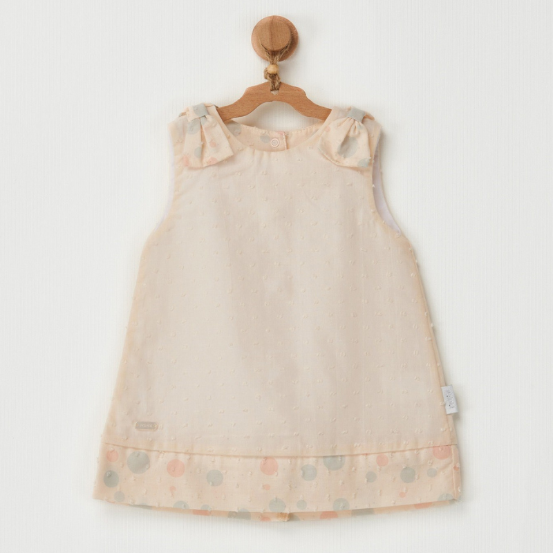 Andywawa Robe à pompons pour bébé AC22657