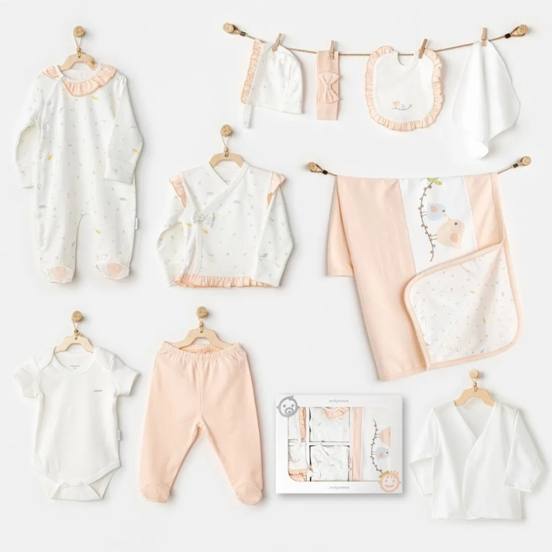 Andywawa Spring Birds Ensemble de 10 pièces pour sortie d'hôpital