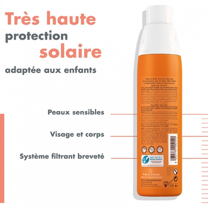 Avène Solaire Spray Enfant SPF50+ 200 ml
