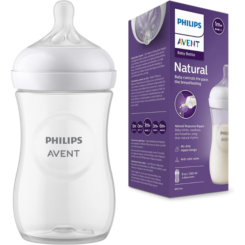 Avent Biberon Natural Plastique - 260ml