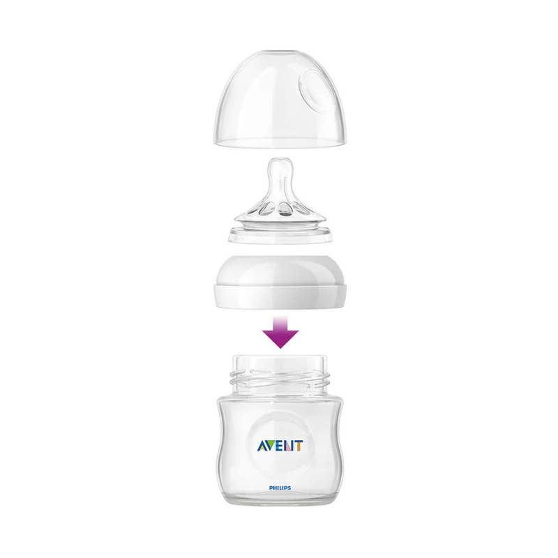 AVENT BIBERON NATURAL VERRE 120ML- 0 Mois