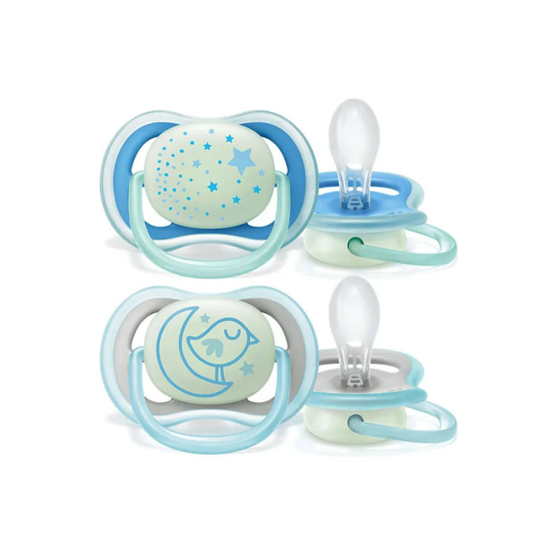 AVENT PACK 2 SUCETTES AIR NIGHTTIME