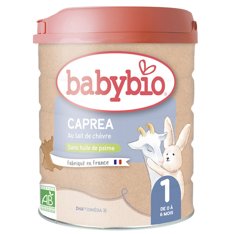 Babybio Lait en poudre 1er âge Caprea 1 au lait de chèvre 800g