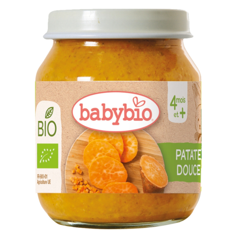 xx Babybio Lunch Menu Sweet Potato Puree 130 g