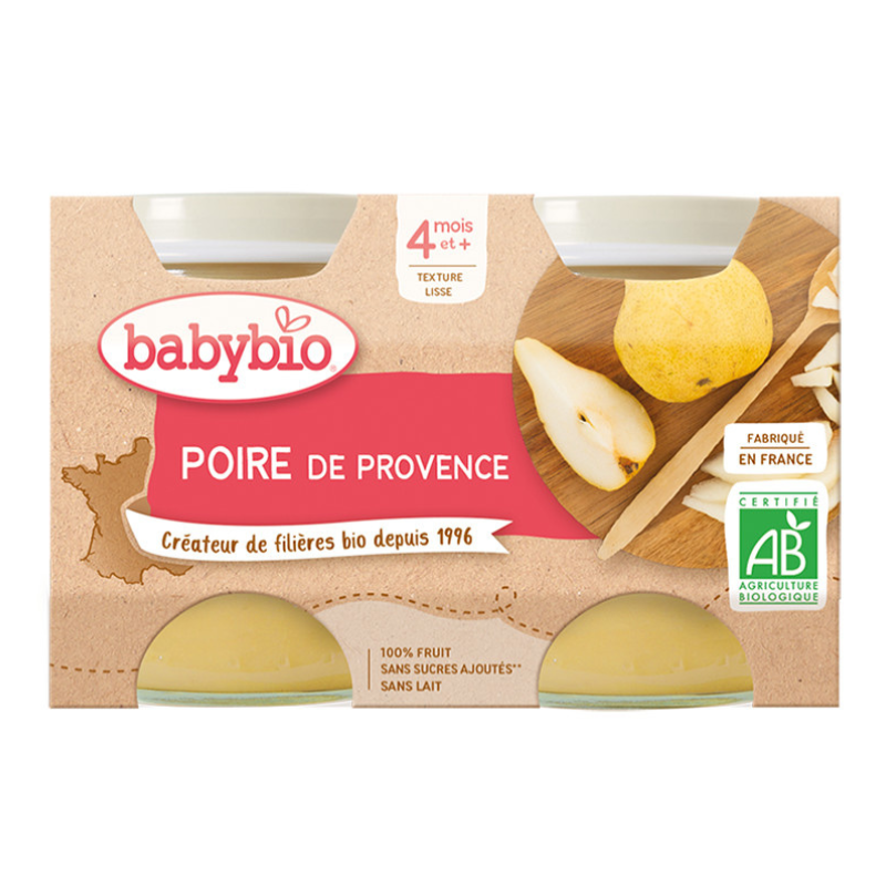 xx Babybio Petit Pot Poire (Dès 4mois)