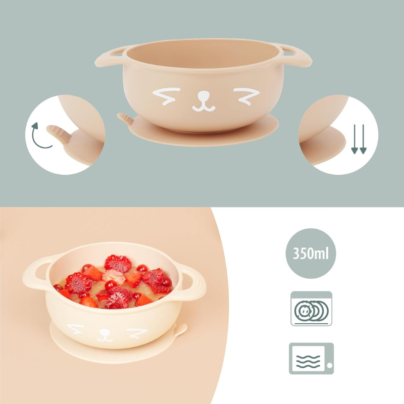 Babymoov Coffret Repas Bébé FIRST'ISY Renard - Beige