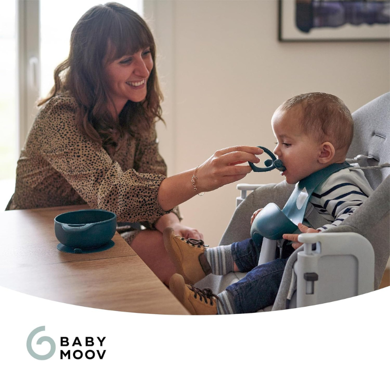 Babymoov Coffret Repas Bébé FIRST'ISY Renard - Bleu