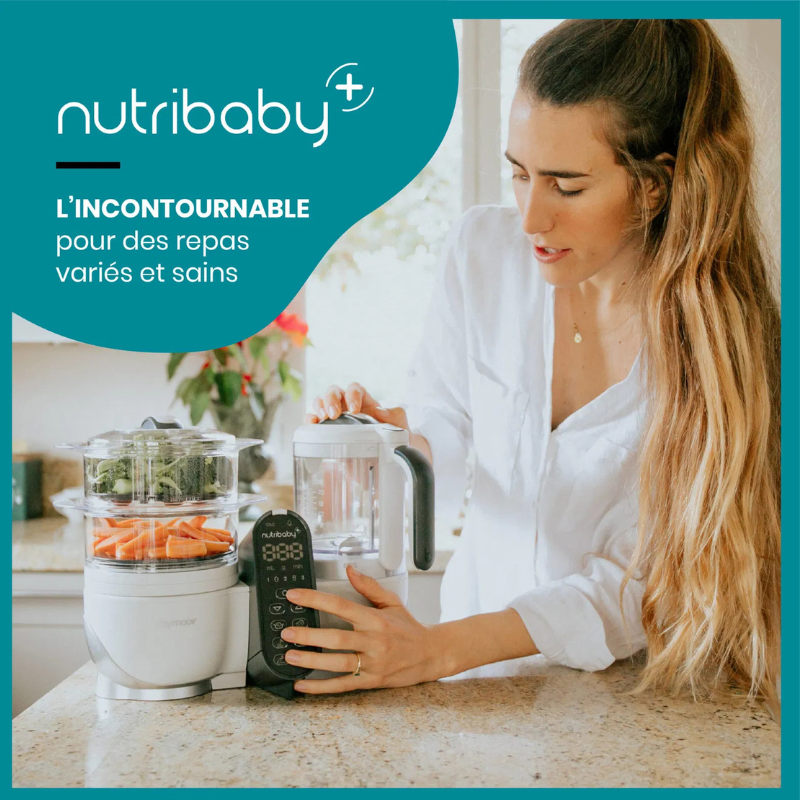 Babymoov Nutribaby + Loft Blanc